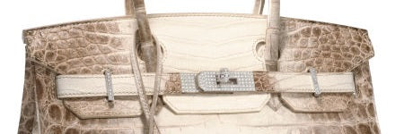 Hermès Diamond Himalayan Birkin could break the $203,150 auction record