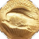 1907 Saint-Gaudens $20 coin heads to US auction