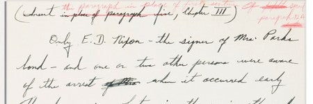 Martin Luther King handwritten page sells for $12,500