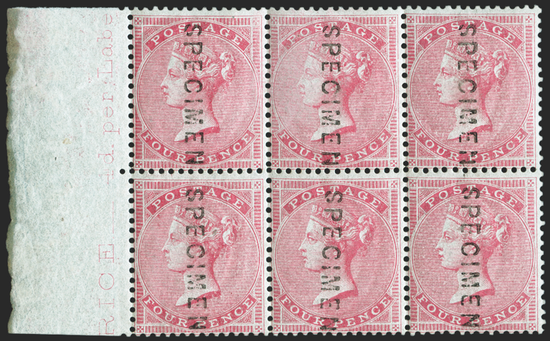 The world’s first stamp printers: GB postage stamp printers De La Rue