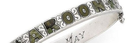 Lusitania passenger silver bracelet auctions at Bonhams