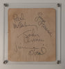 Beatles signatures with stand-in drummer Jimmie Nicol