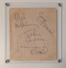 Beatles signatures with stand-in drummer Jimmie Nicol