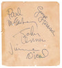 Beatles signatures with stand-in drummer Jimmie Nicol