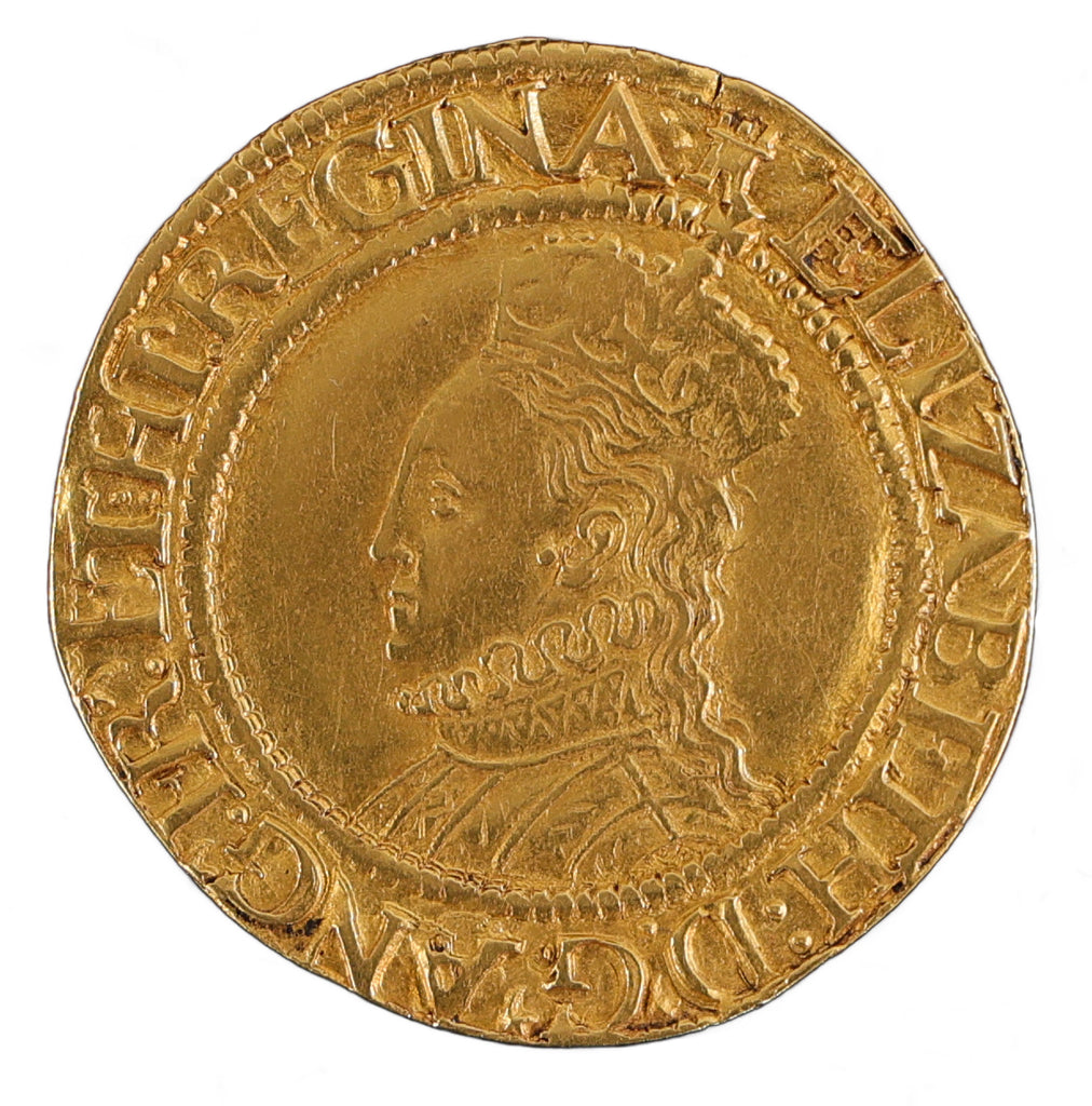 England Elizabeth I 1558 - 1603 Gold Hammered 1st to 4th, Half pound