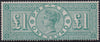 Great Britain 1891 £1 Green, SG212