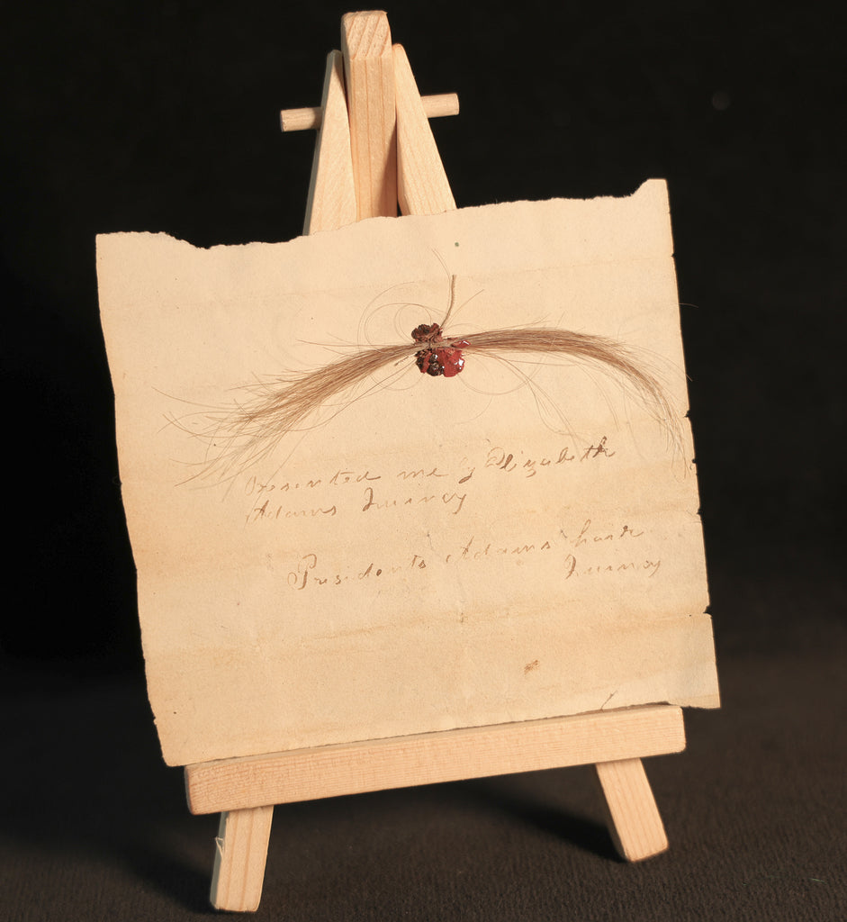 Founding father John Adams’s hair  for sale