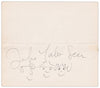 John Lennon autographed Christmas card