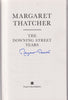 Thatcher signed book