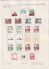 Ceylon 1953-54 Courvoisier colour separation proofs, SG419/30