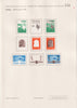 Ceylon 1953-54 Courvoisier colour separation proofs, SG419/30