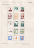 Ceylon 1953-54 Courvoisier colour separation proofs, SG419/30