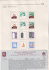 Ceylon 1953-54 Courvoisier colour separation proofs, SG419/30