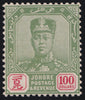 Malaya - Johore 1922-41 $100 green and scarlet, SG127