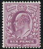 Great Britain 1911 6d bright magenta (chalk-surfaced paper), SG296