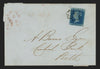 Great Britain 1841 2d blue Plate 3, SG14