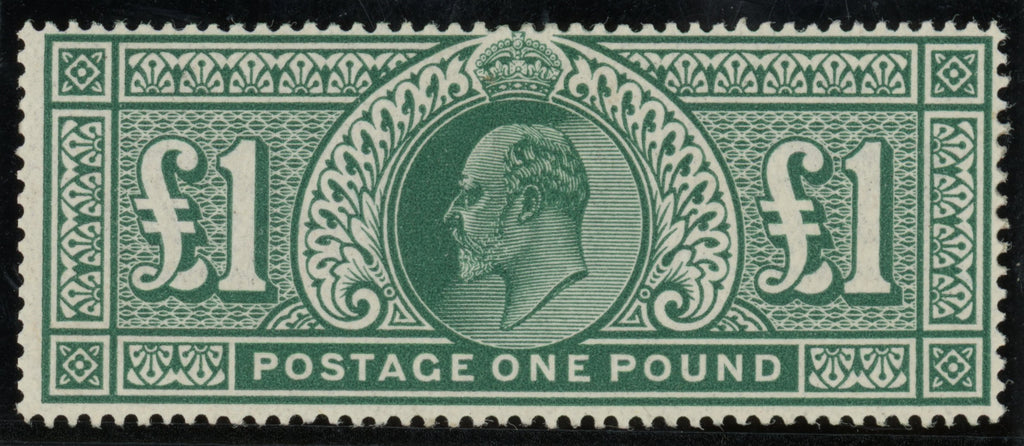 Great Britain 1911 £1 deep green, SG320