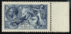 Great Britain 1913 10s indigo-blue "Seahorses", SG402