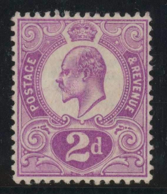 Great Britain 1910 2d Tyrian Plum, SG266a