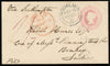 Great Britain 1851 Overseas mail to India