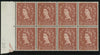 Great Britain 1958 2d light red brown "Dollis Hill Phosphor Trial”, SG573var