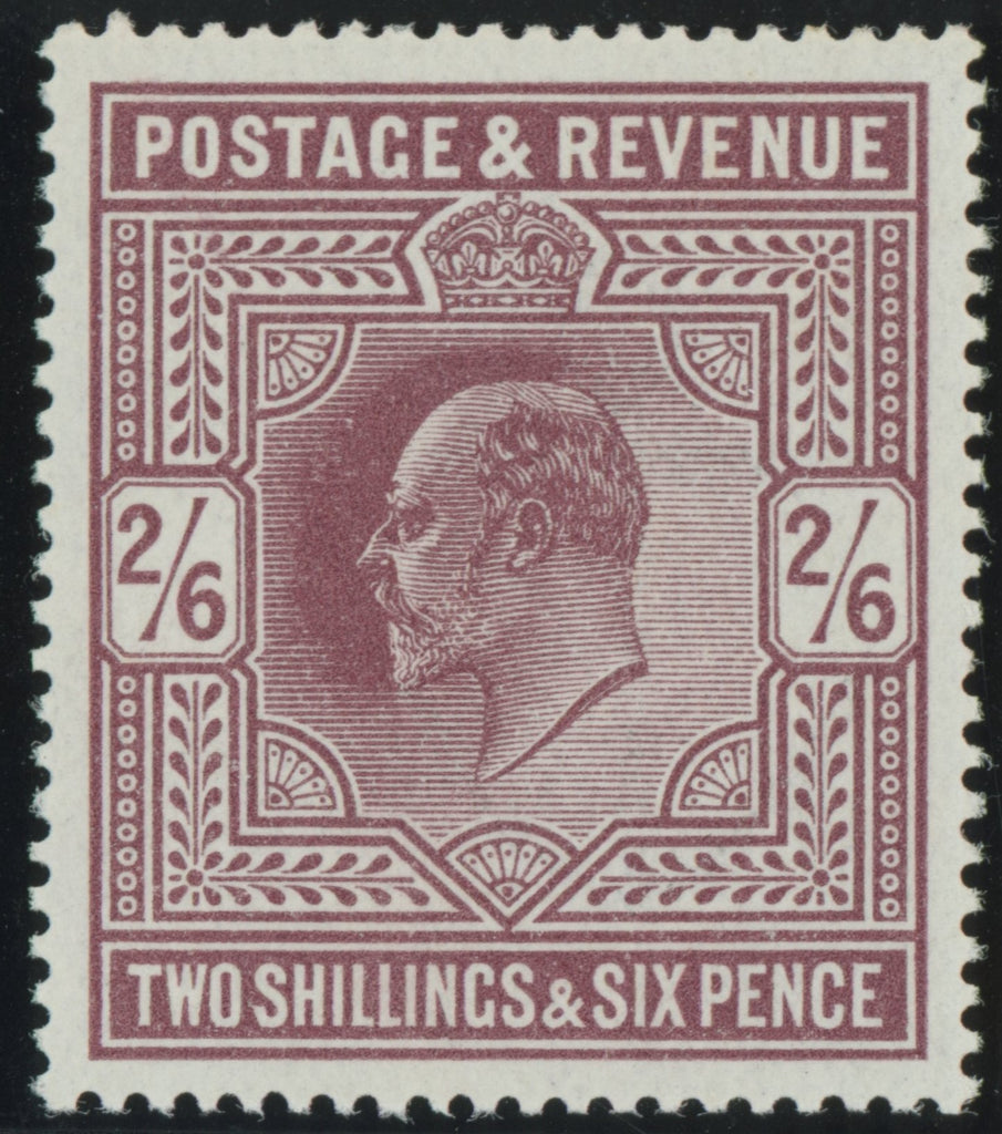 Great Britain 1911 2s6d dark purple (O), SG317