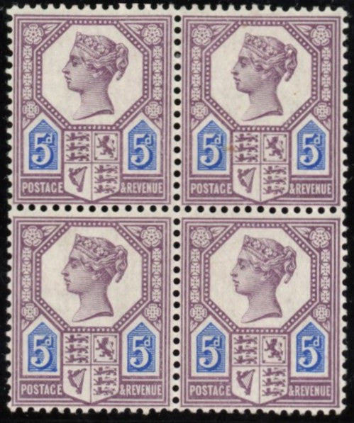 Great Britain 1887 5d dull purple & blue "Jubliee" (Die 1), SG207