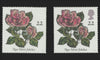 Great Britain 1991 22p Ninth World Congress of Roses error, SG1568a