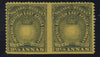 British East Africa 1890-95 2½a black/yellow-buff error, SG7a