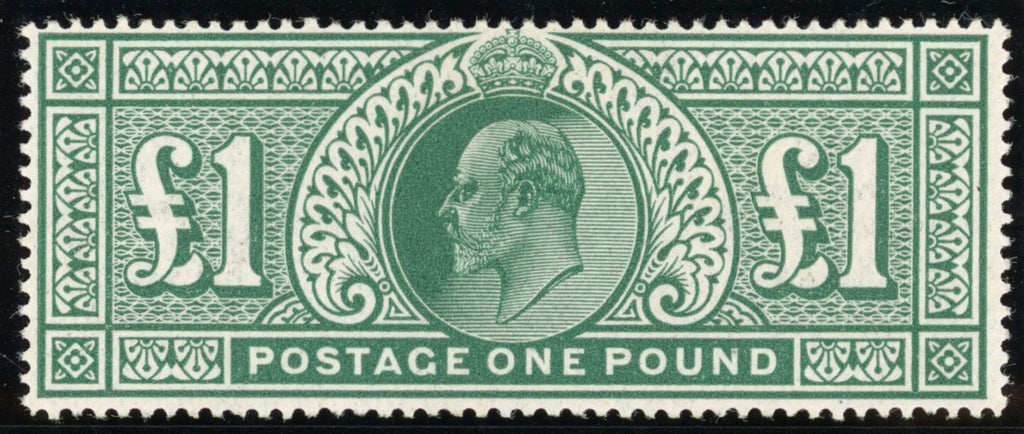 Great Britain 1911 £1 deep green, SG320