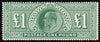 Great Britain 1911 £1 deep green, SG320