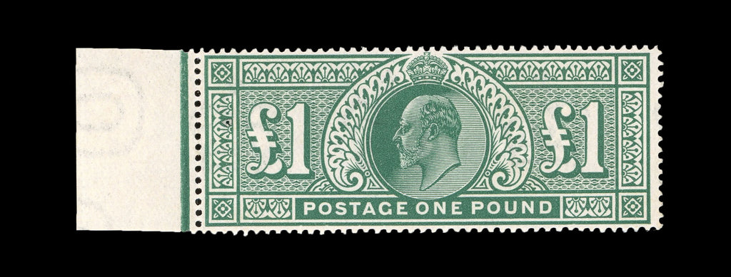 Great Britain 1911 £1 deep green, SG320