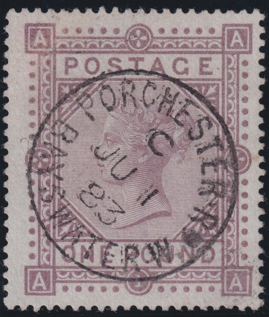 Great Britain 1882 £1 brown-lilac Plate 1, SG132