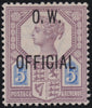 Great Britain 1902 5d Dull Purple & Blue (O.W. Official), SGO34