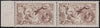 Great Britain 1915 2s6d grey brown "Seahorses", SG407wi