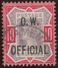 Great Britain 1902 10d dull purple & carmine (O.W. Official), SGO35