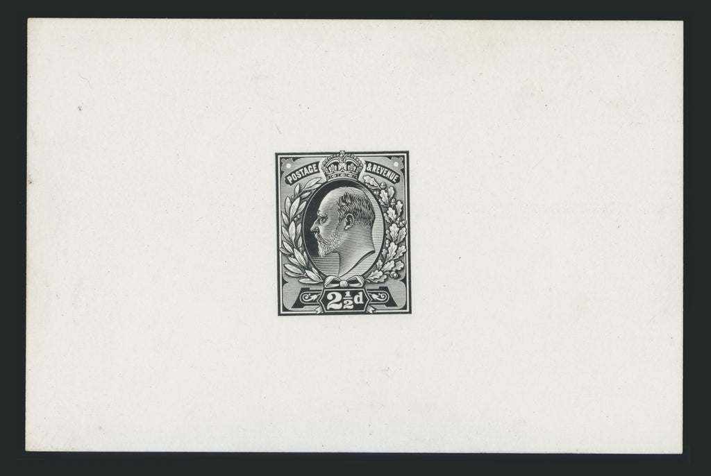 Great Britain 1901 2½d die proof, SG230var