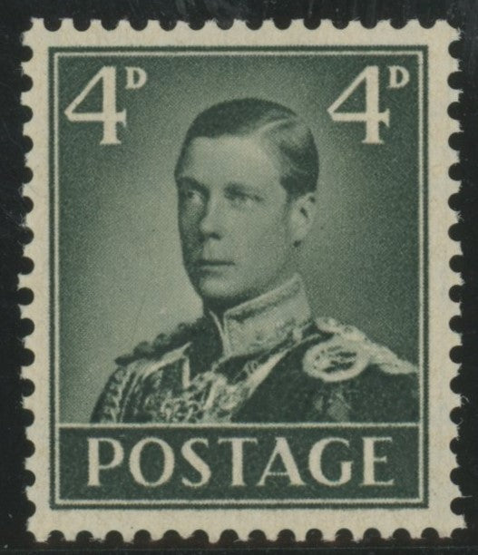 Great Britain 1936 4d Edward VIII Accession essay