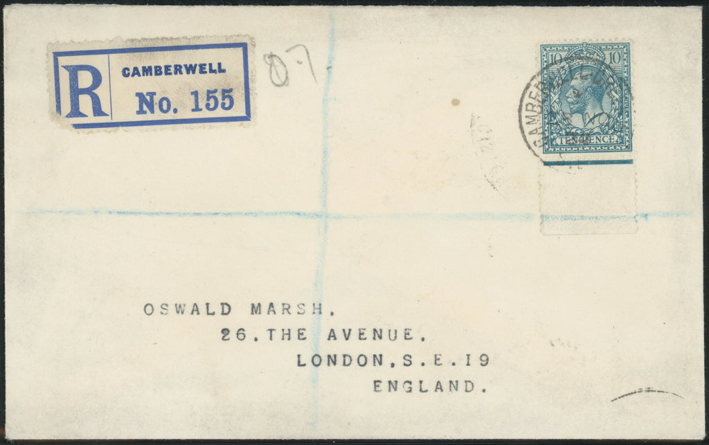 Great Britain 1924 10d turquoise-blue, SG428