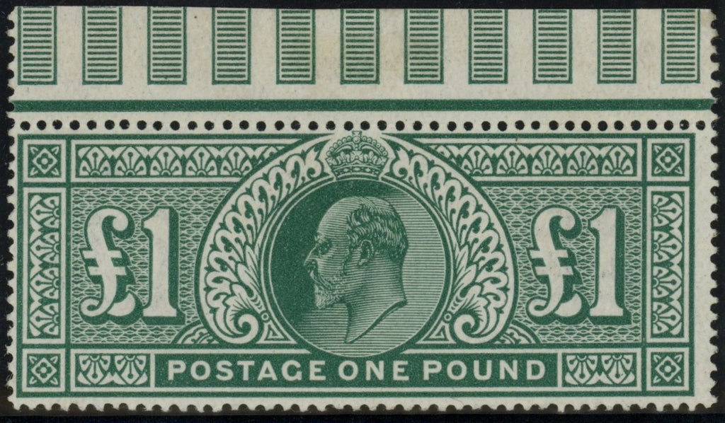 Great Britain 1911 £1 deep green, SG320