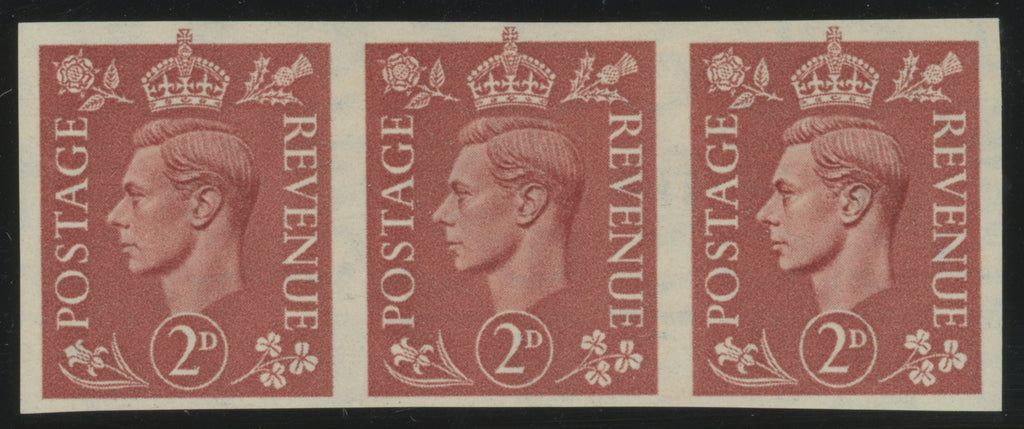 Great Britain 1951 2d ale red brown (Watermark Sideways) imprimaturs, SG506var