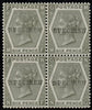 Great Britain 1872 6d grey Plate 12 Specimens, SG125s