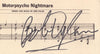 Bob Dylan signed 'Motorpsycho Nightmare' sheet music