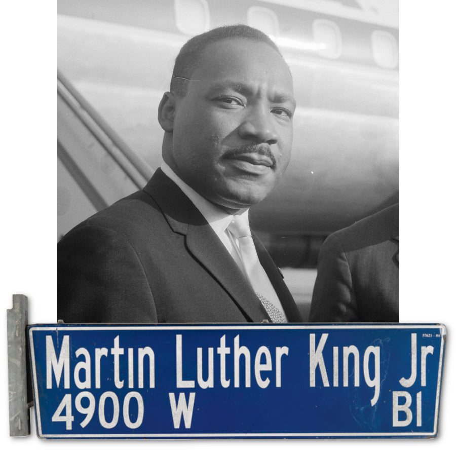 Martin Luther King, Jr. Boulevard Street Sign