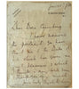 Queen Mother handwritten and signed letter