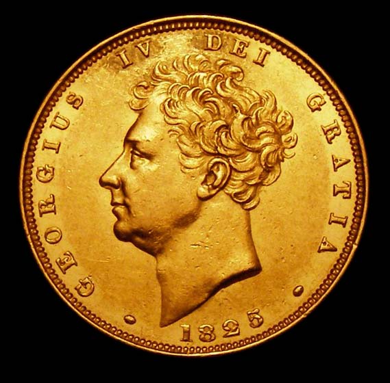 Gold Sovereign George IV 1825