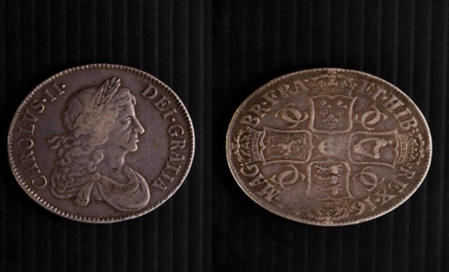 Charles II Crown 1671