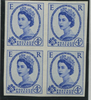 Great Britain 1955-58 4d Ultramarine "Wilding" (wmk St Edward's Crown), SG546var